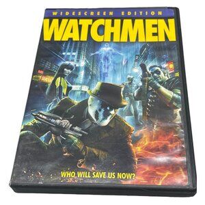 Watchmen DVD DC comics copyright 2009 Warner Bros. 162 minutes Rated R READ